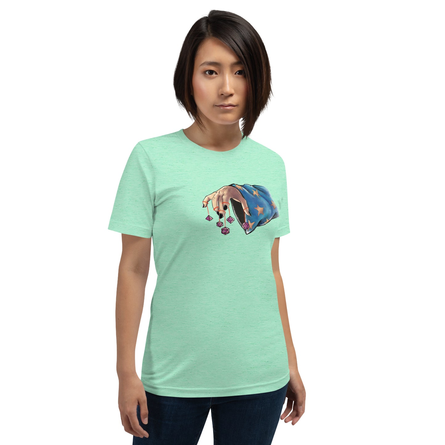 Dice Wizard Sunfyre Unisex t-shirt