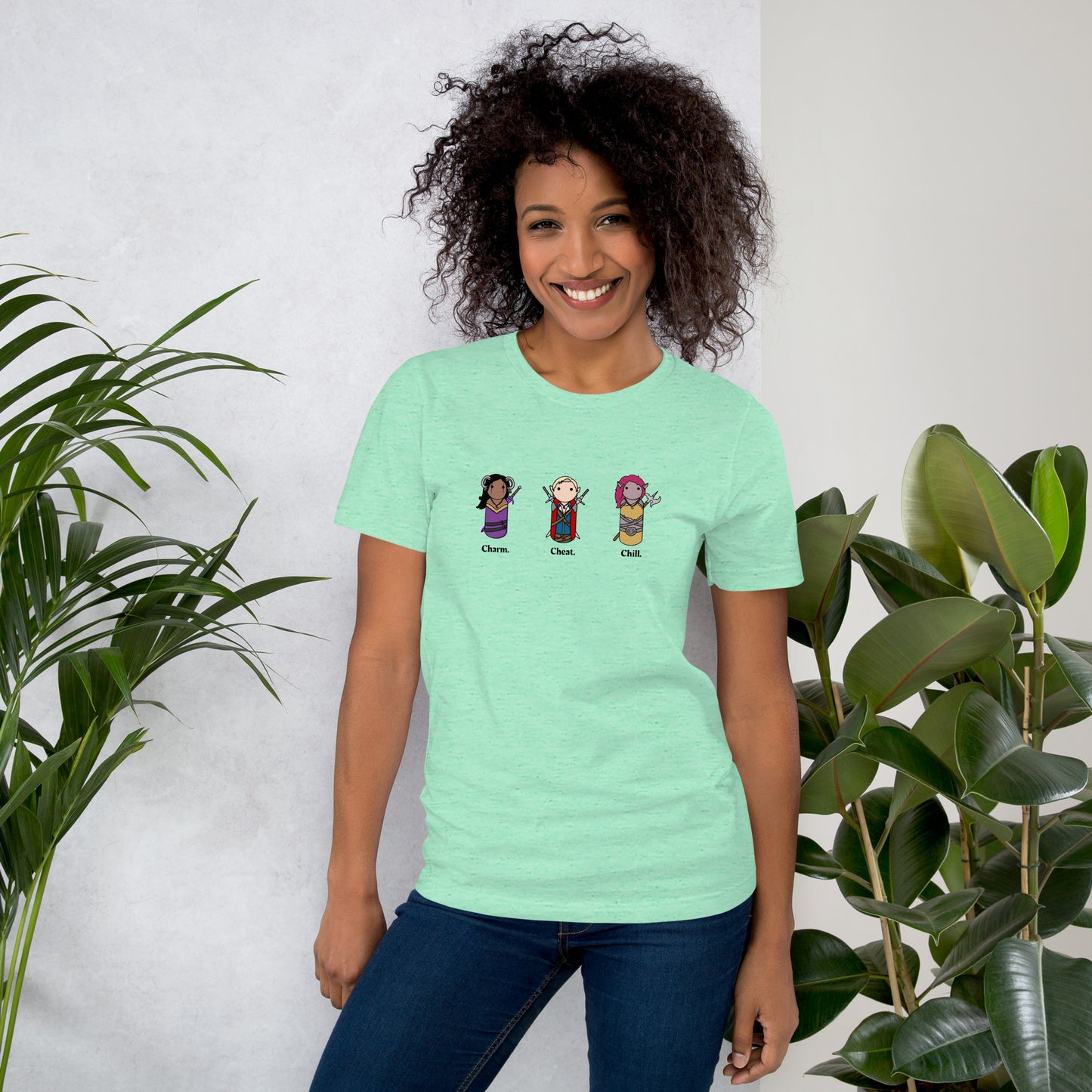 Scrambled Pegs | Grimstone Gaming Unisex t-shirt