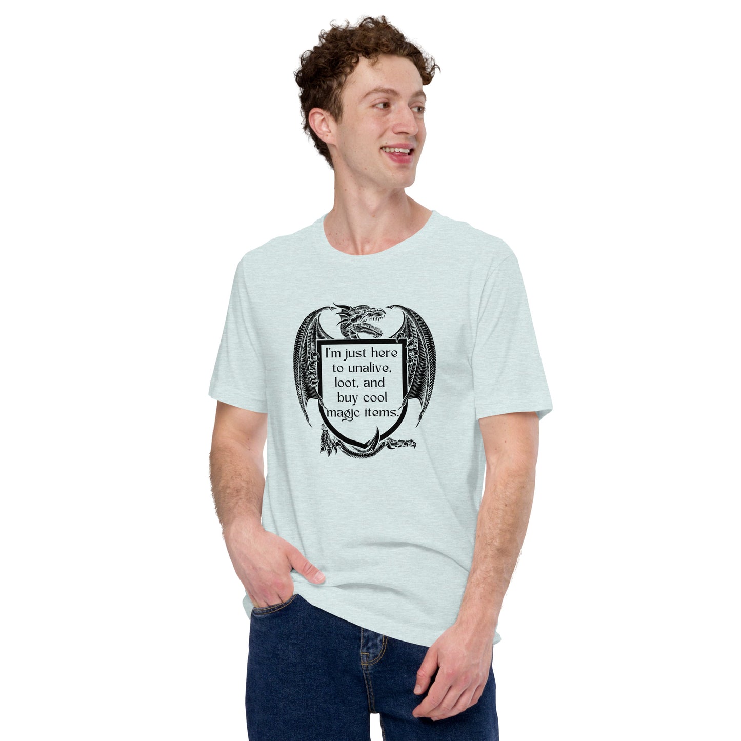 Im just here - Unisex t-shirt