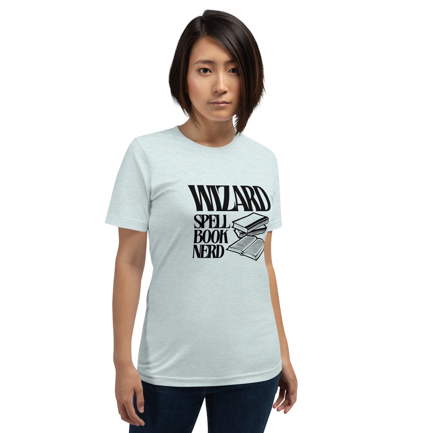 Spell book Nerd - Wizard D&D Unisex t-shirt