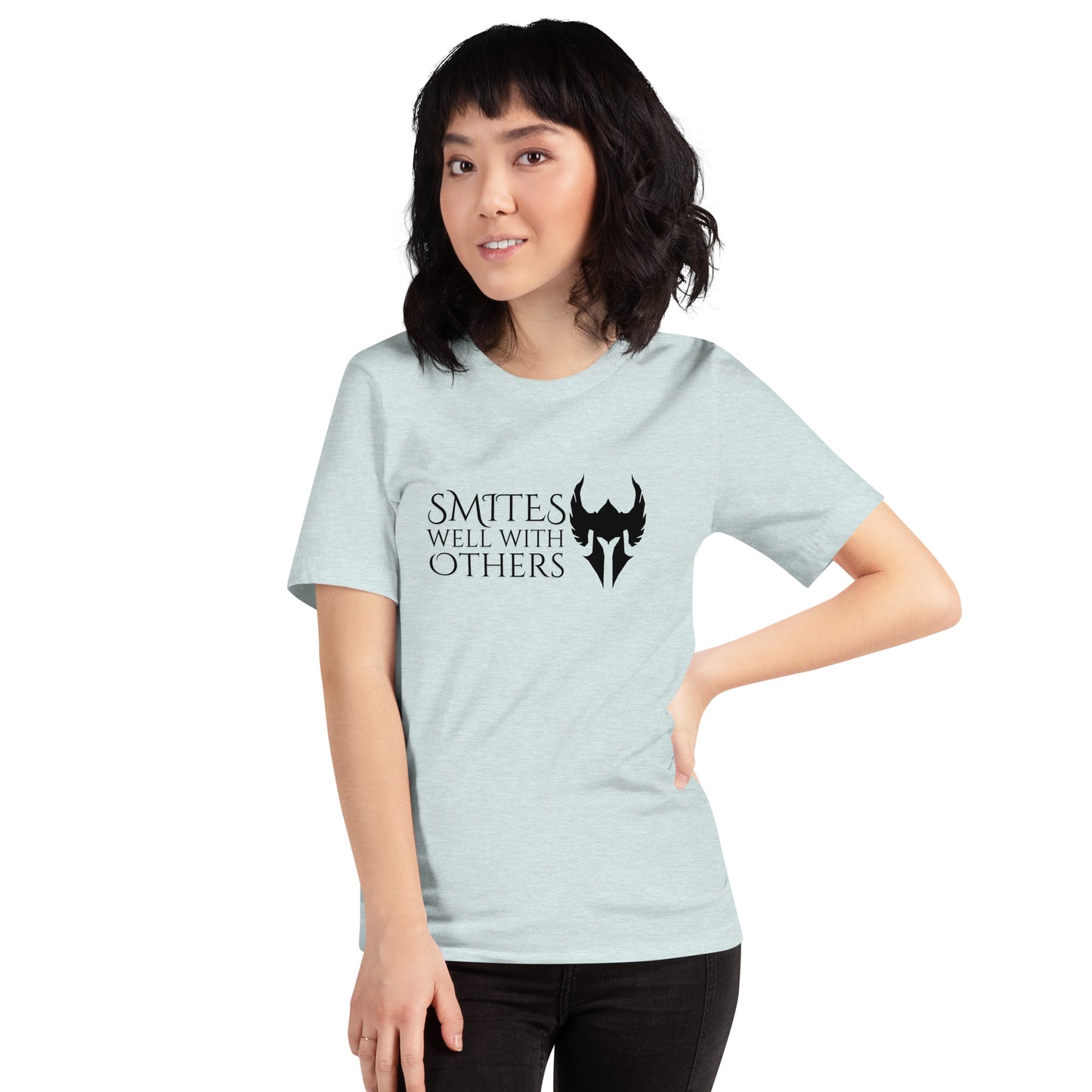 Smites well with others Paladin D&D Unisex t-shirt