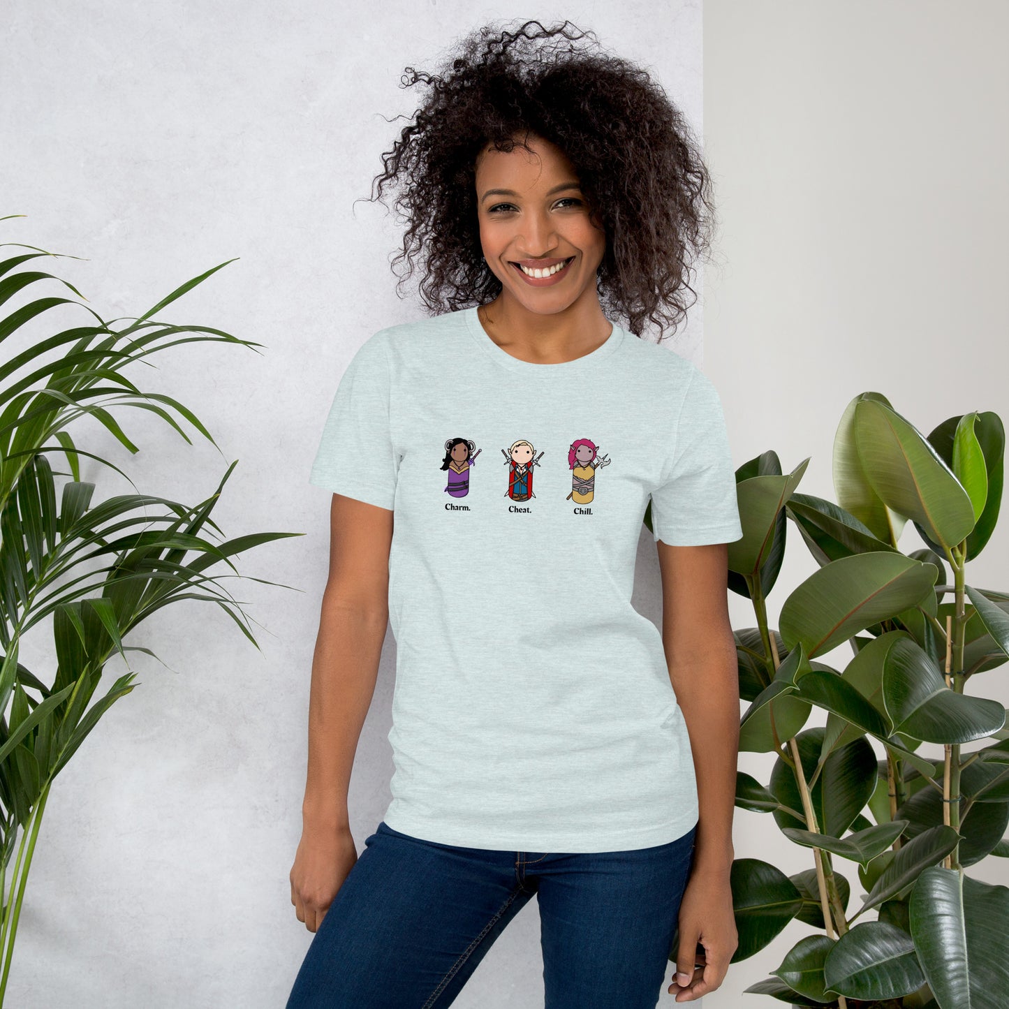 Scrambled Pegs | Grimstone Gaming Unisex t-shirt