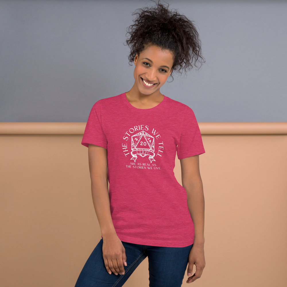 The stories we tell together - TTRPG D&D Unisex t-shirt