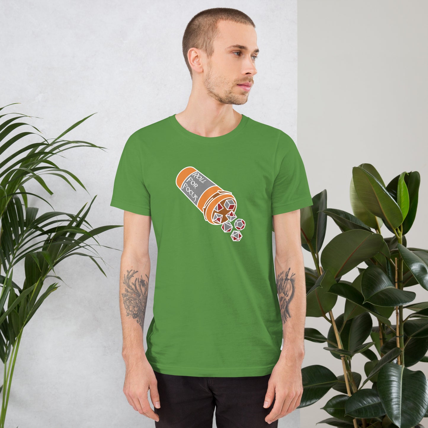 Roll for Focus Logo - Unisex t-shirt