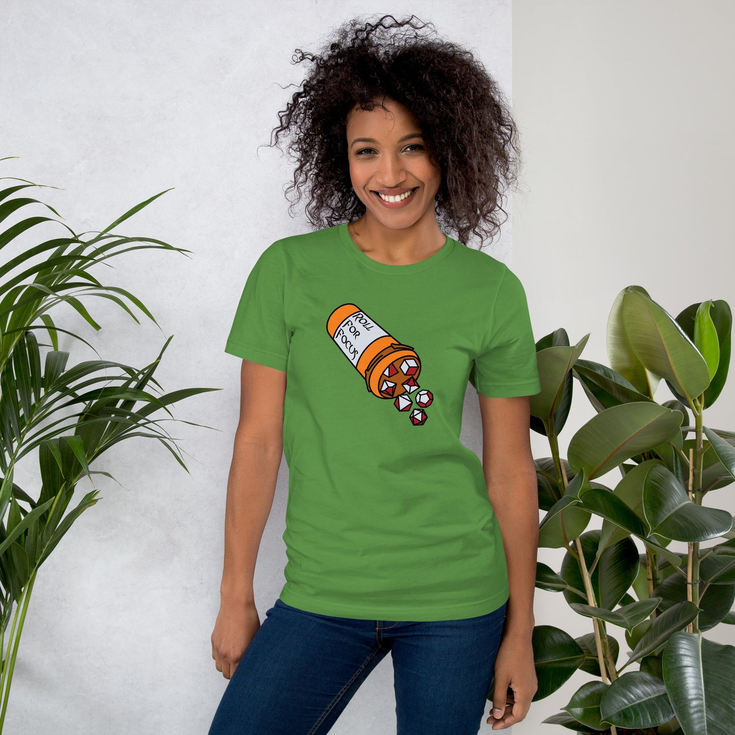 Roll for Focus Logo - Unisex t-shirt