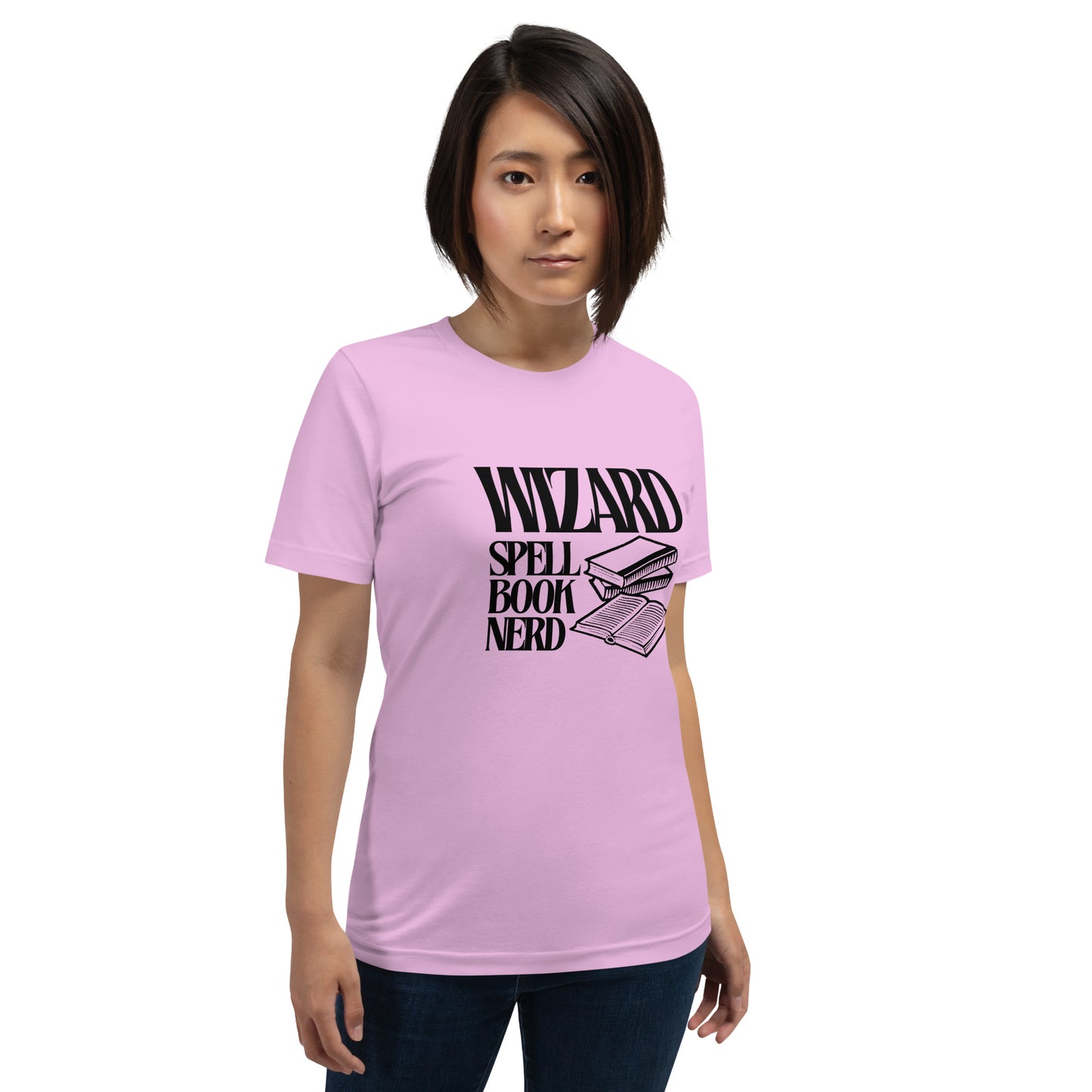 Spell book Nerd - Wizard D&D Unisex t-shirt