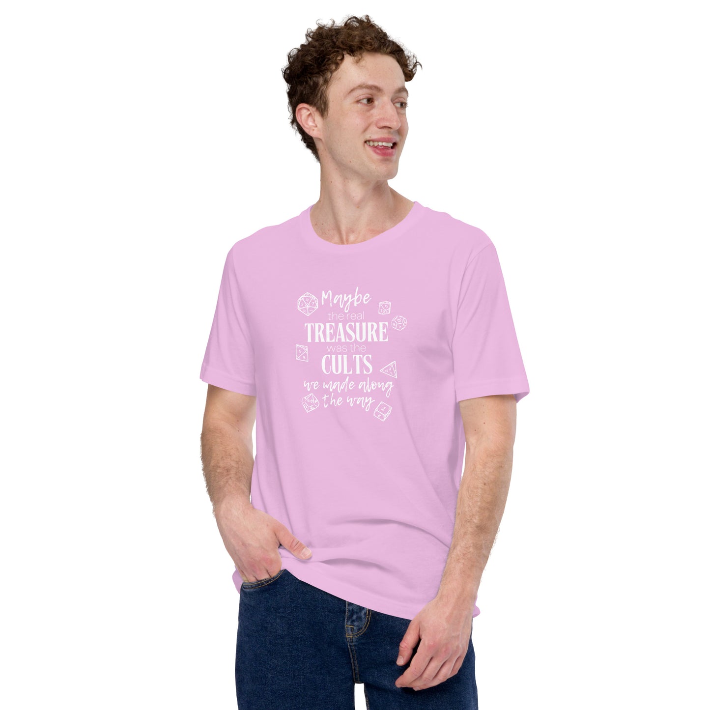 Maybe the Real Treasure - Cults D&D Unisex t-shirt