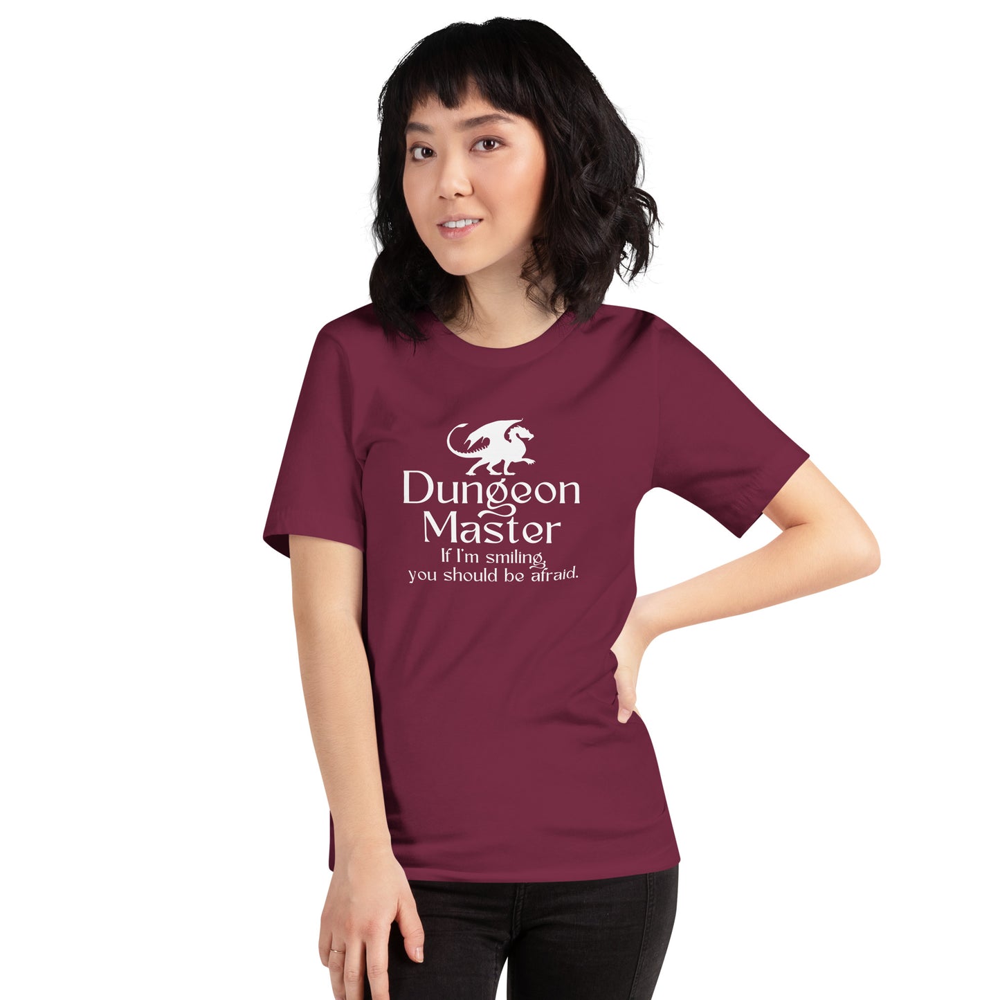 Dungeon Master - If I'm Smiling - Unisex t-shirt
