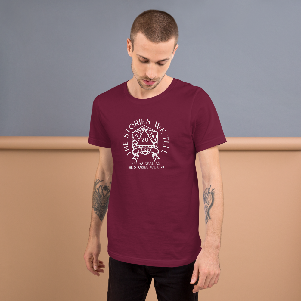 The stories we tell together - TTRPG D&D Unisex t-shirt