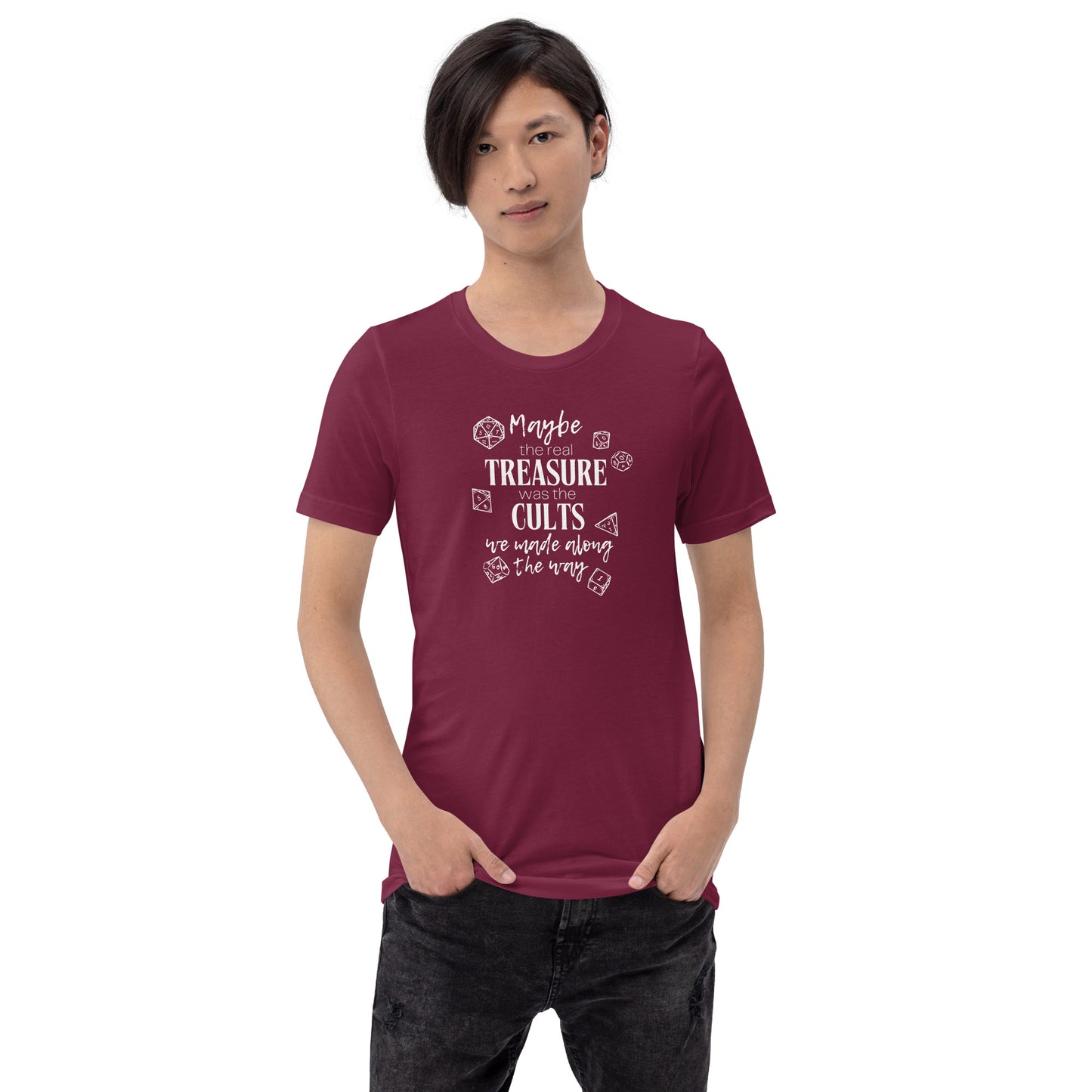 Maybe the Real Treasure - Cults D&D Unisex t-shirt