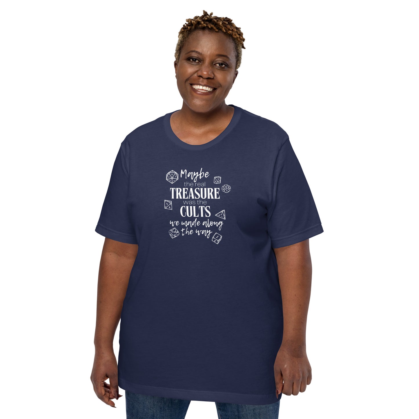 Maybe the Real Treasure - Cults D&D Unisex t-shirt