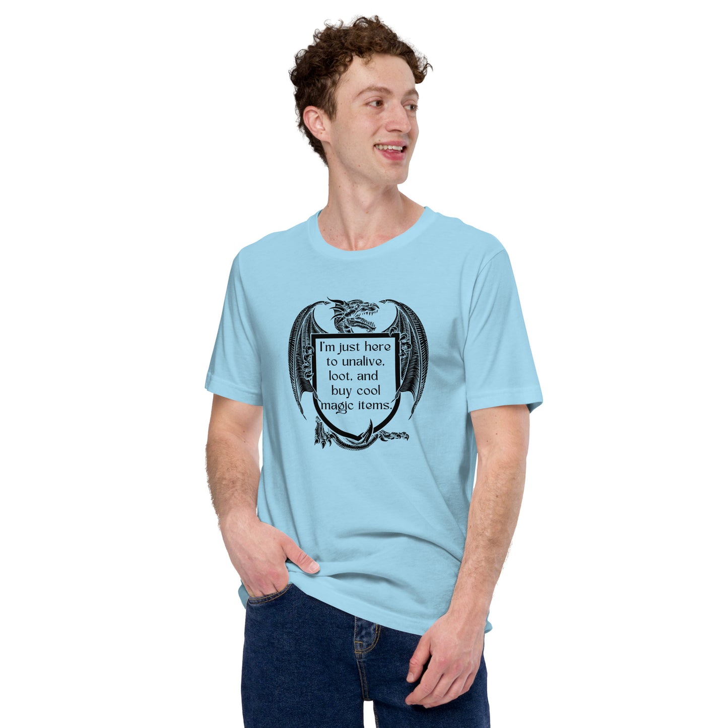 Im just here - Unisex t-shirt