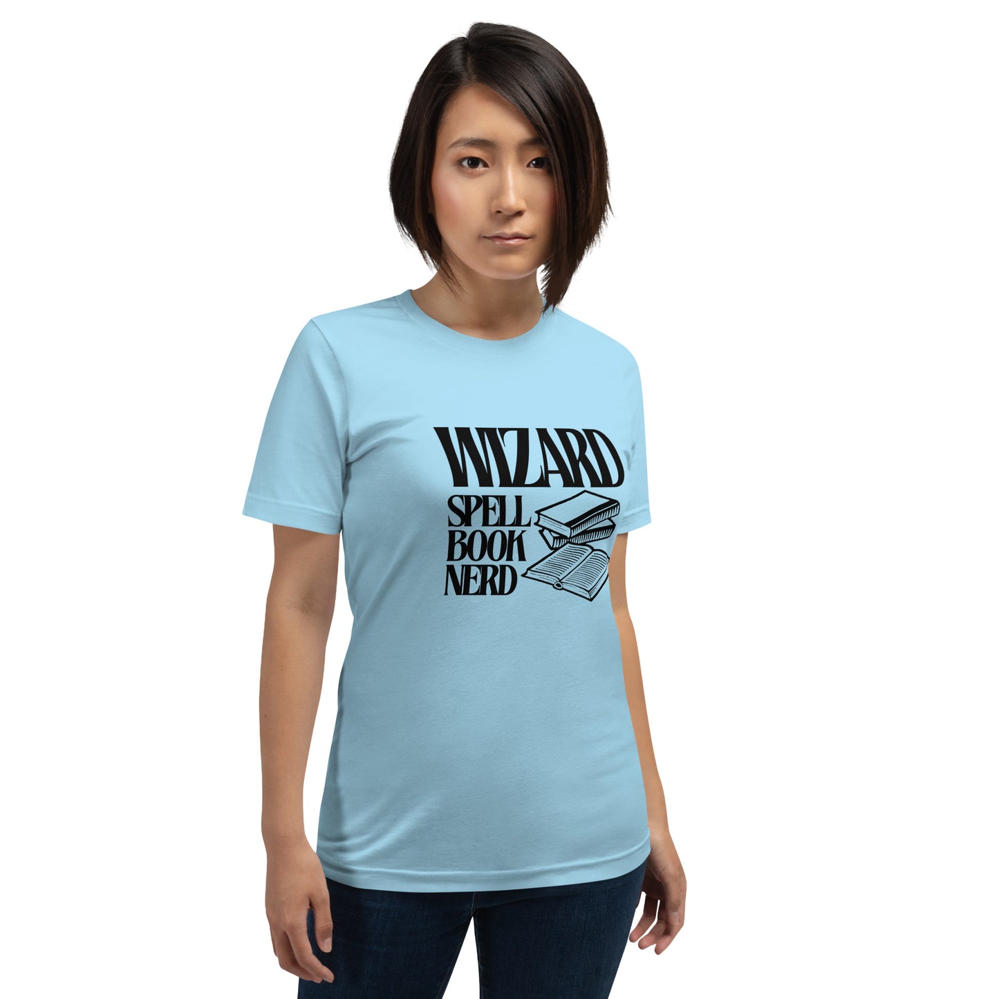 Spell book Nerd - Wizard D&D Unisex t-shirt