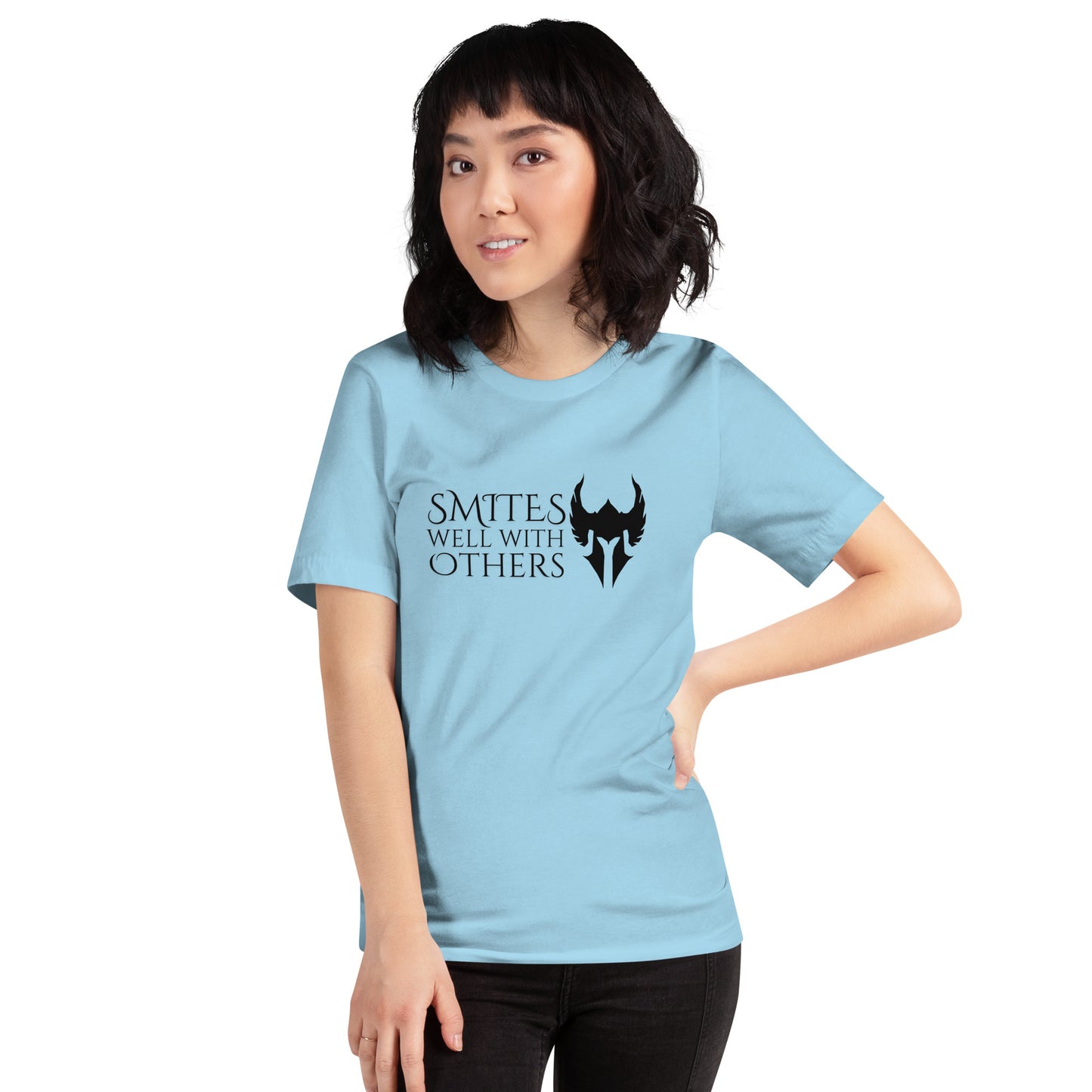 Smites well with others Paladin D&D Unisex t-shirt