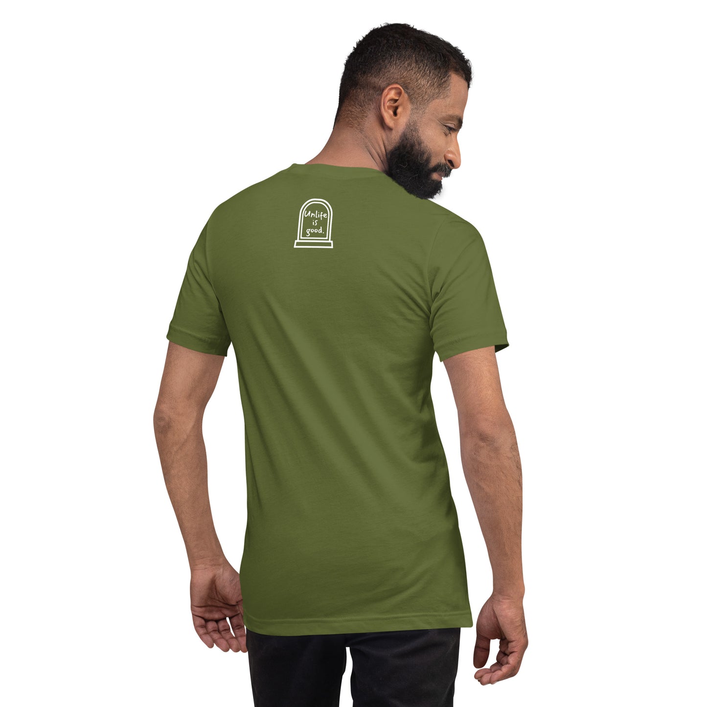 All wrapped up | Unlife is Good Unisex t-shirt
