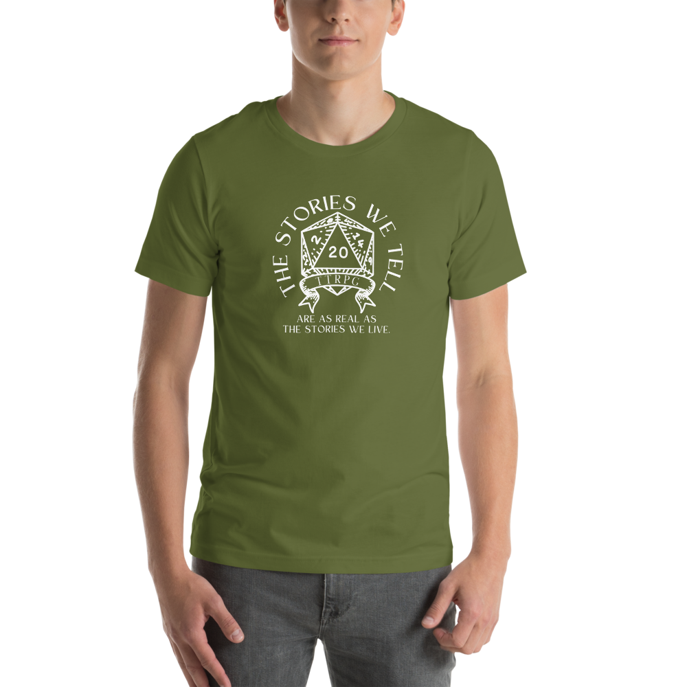 The stories we tell together - TTRPG D&D Unisex t-shirt