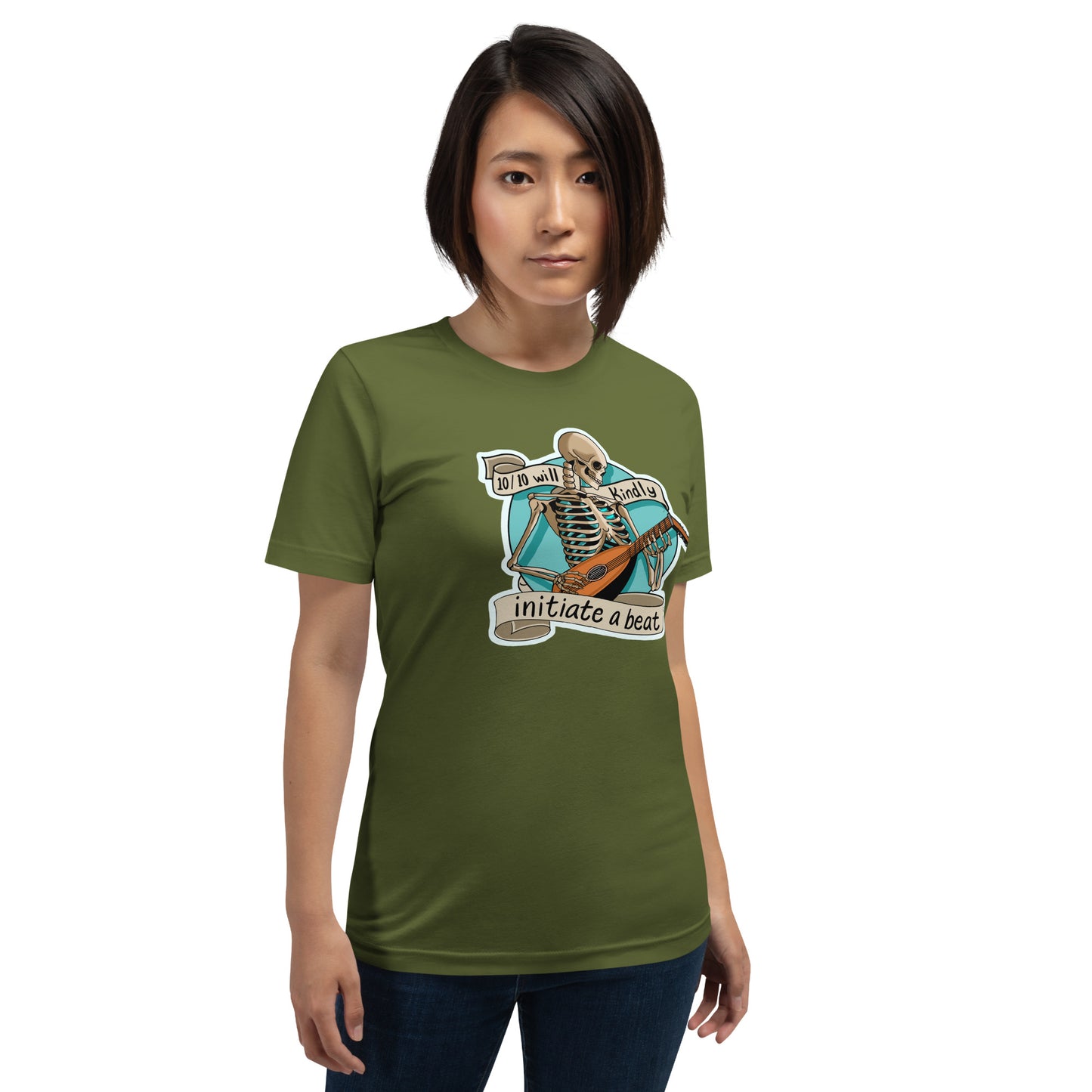 Will Initiate A Beat | Shiloh Briar Unisex t-shirt