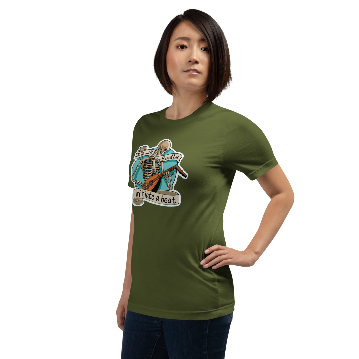 Will Initiate A Beat | Shiloh Briar Unisex t-shirt