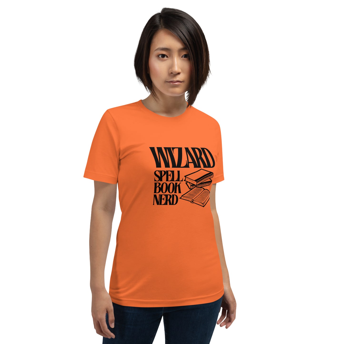 Spell book Nerd - Wizard D&D Unisex t-shirt
