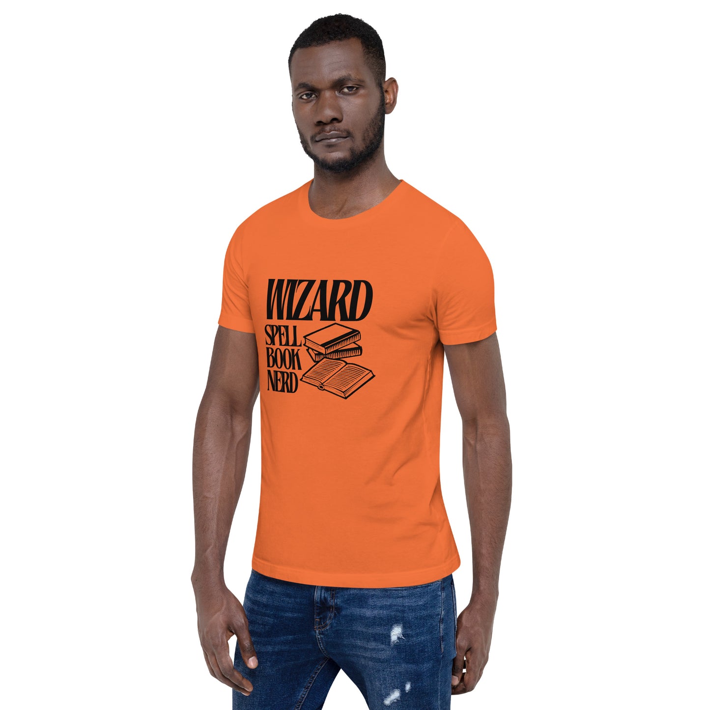 Spell book Nerd - Wizard D&D Unisex t-shirt