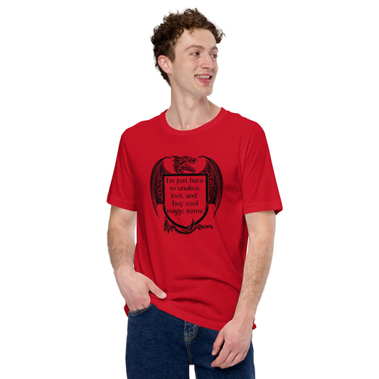 Im just here - Unisex t-shirt