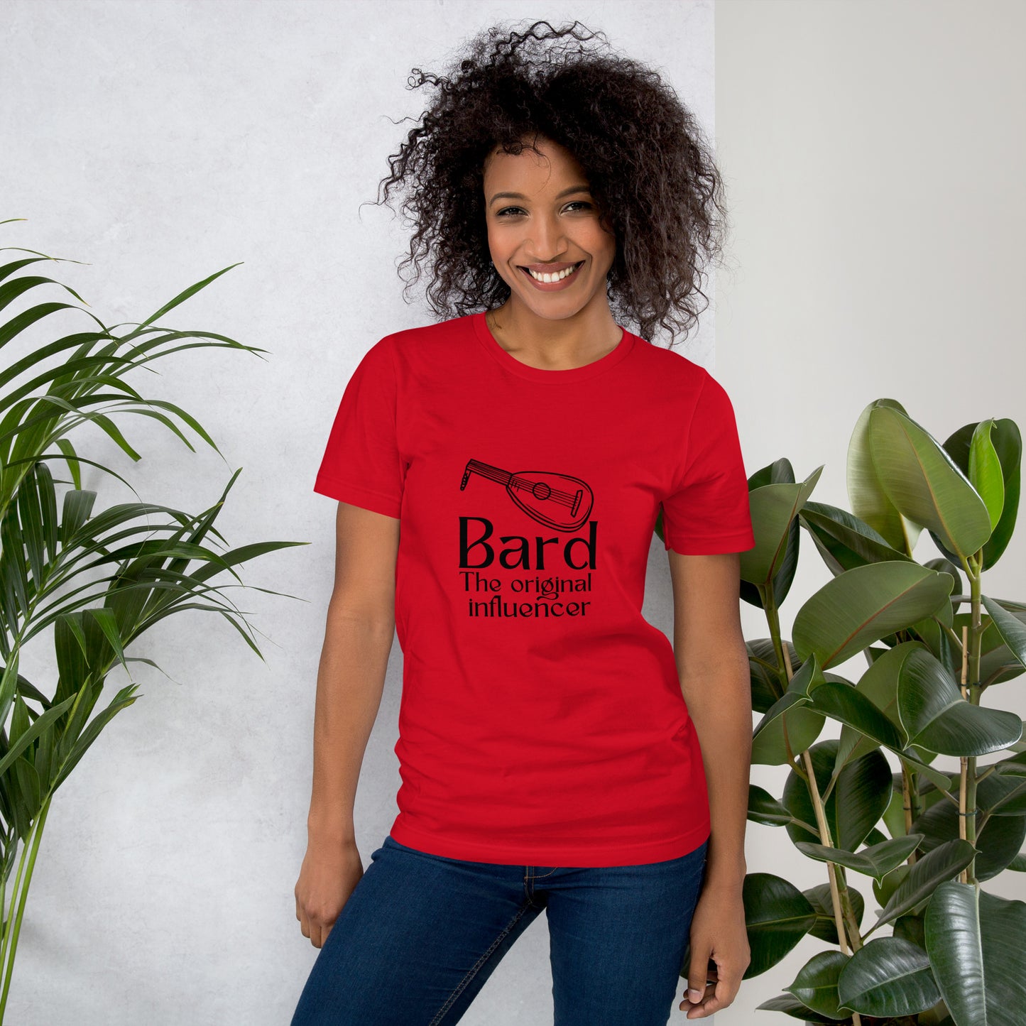Bard - the original influencer D&D Unisex t-shirt