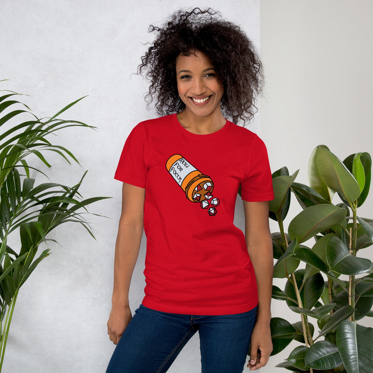 Roll for Focus Logo - Unisex t-shirt