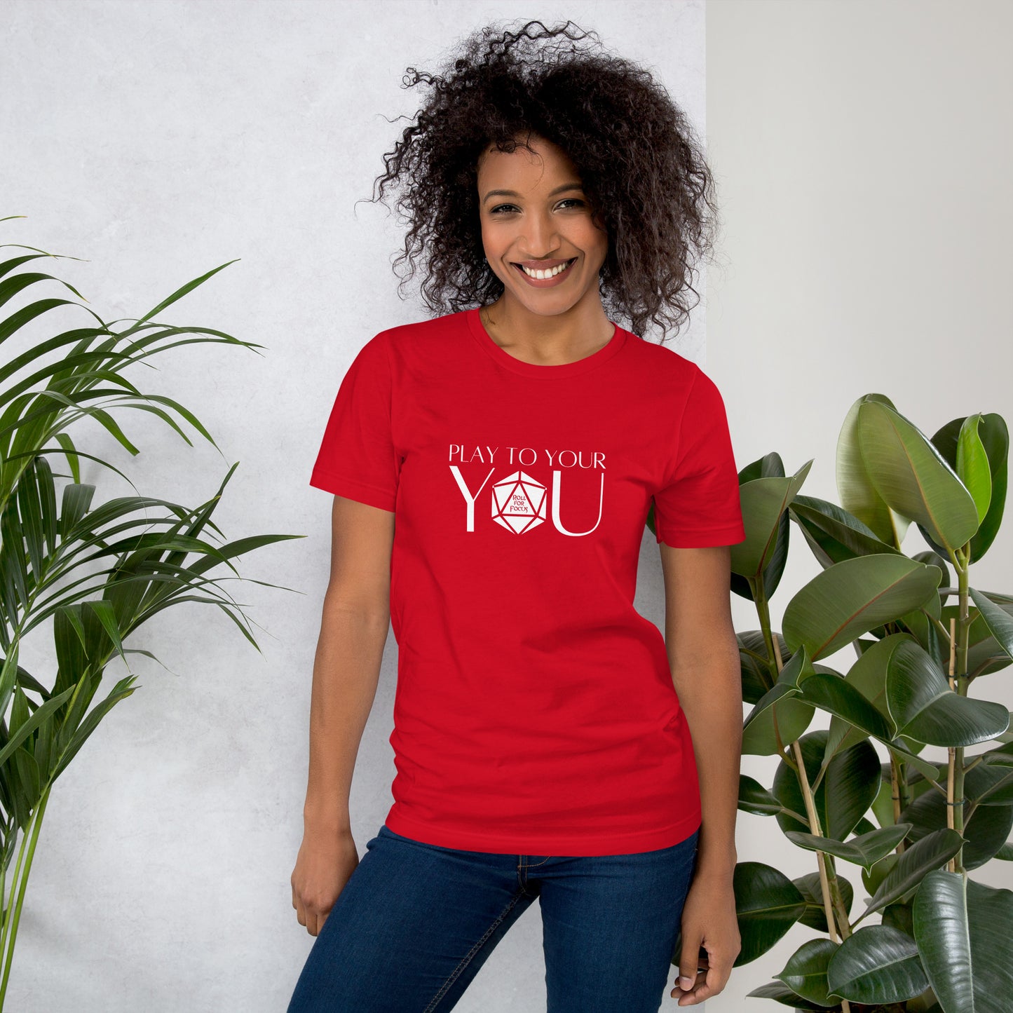 Play to Your You - Roll For Focus Unisex t-shirt