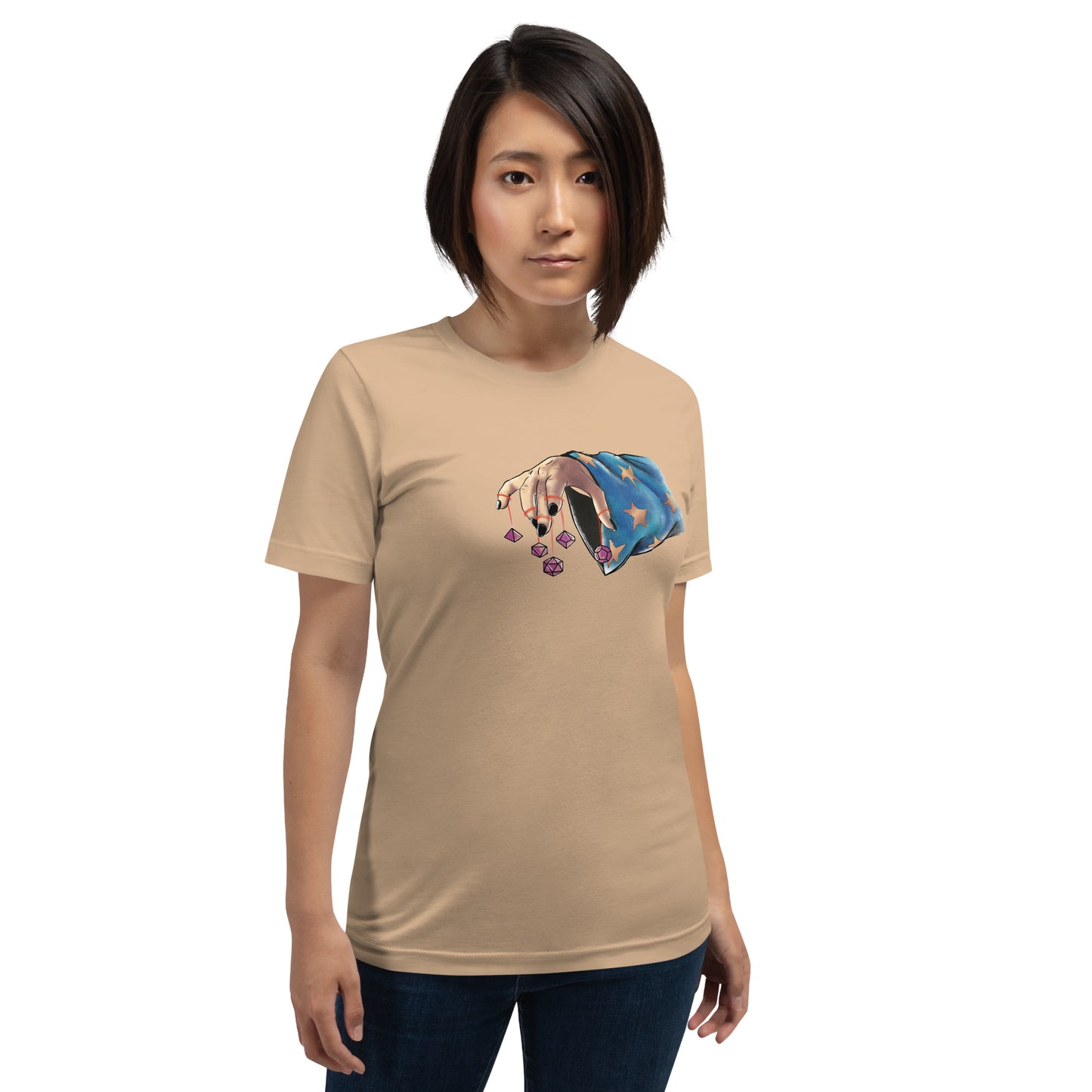 Dice Wizard Sunfyre Unisex t-shirt
