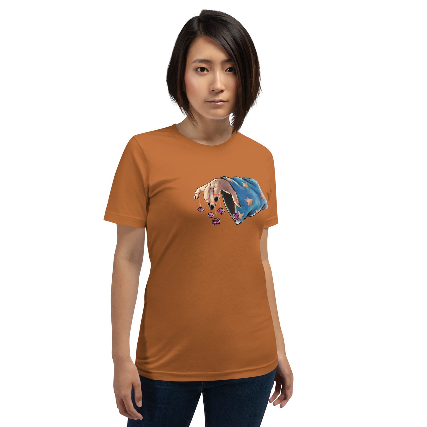 Dice Wizard Sunfyre Unisex t-shirt