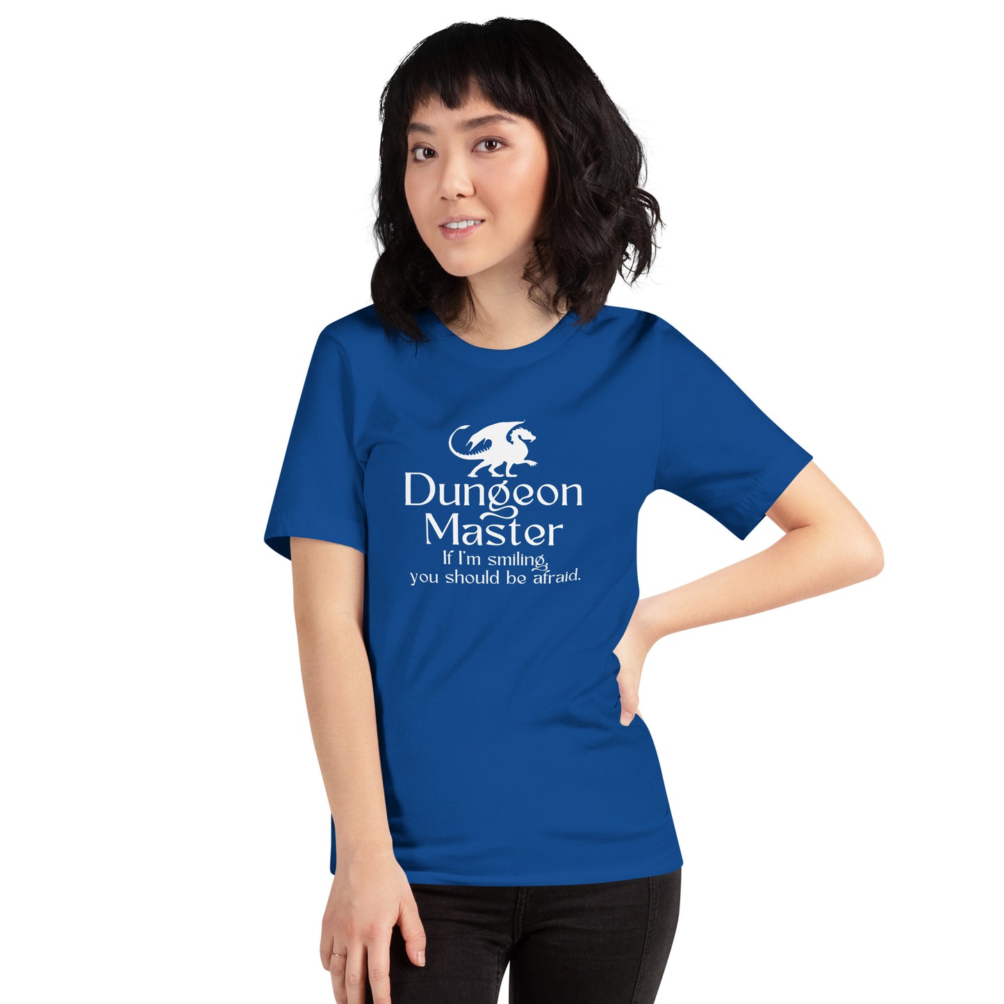 Dungeon Master - If I'm Smiling - Unisex t-shirt