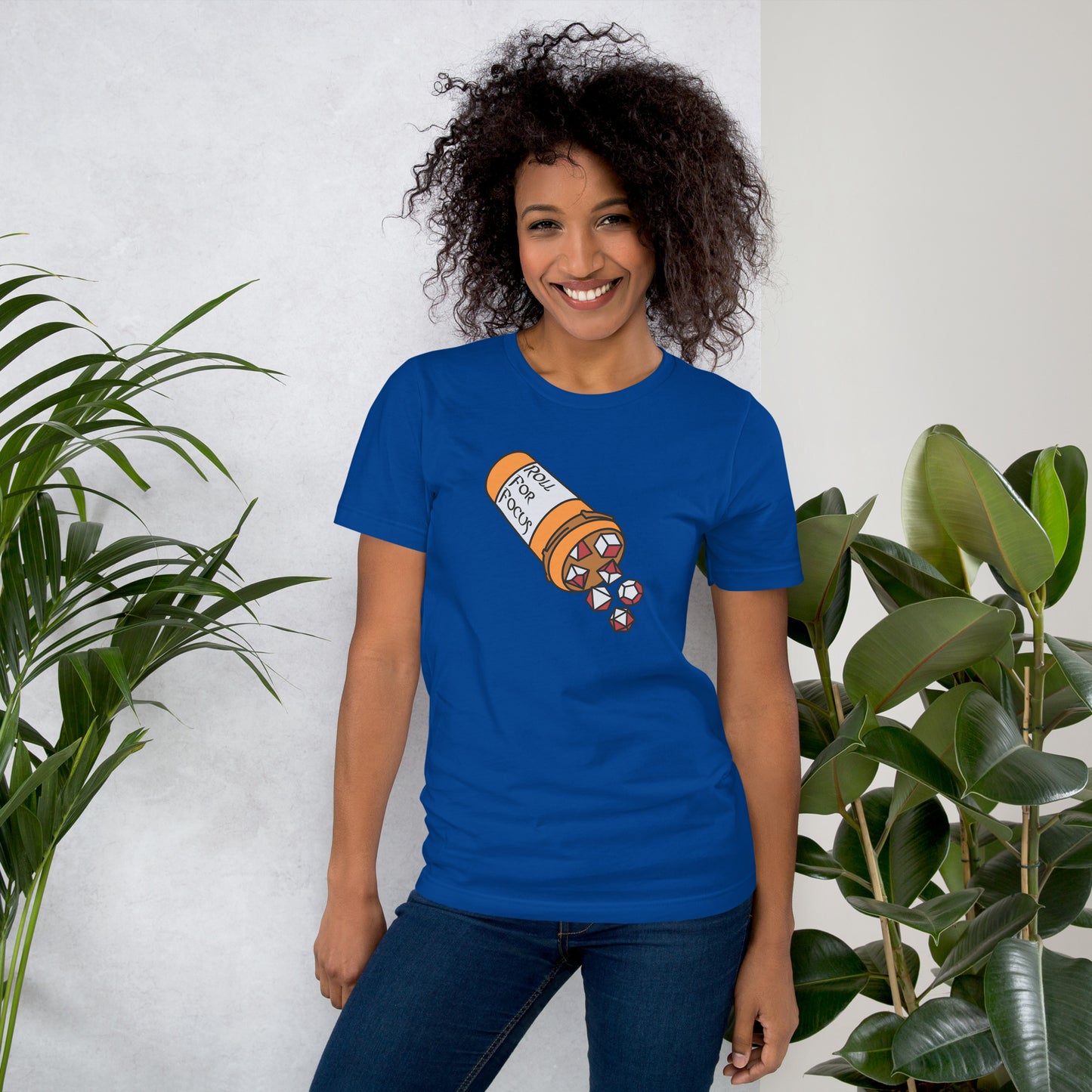 Roll for Focus Logo - Unisex t-shirt