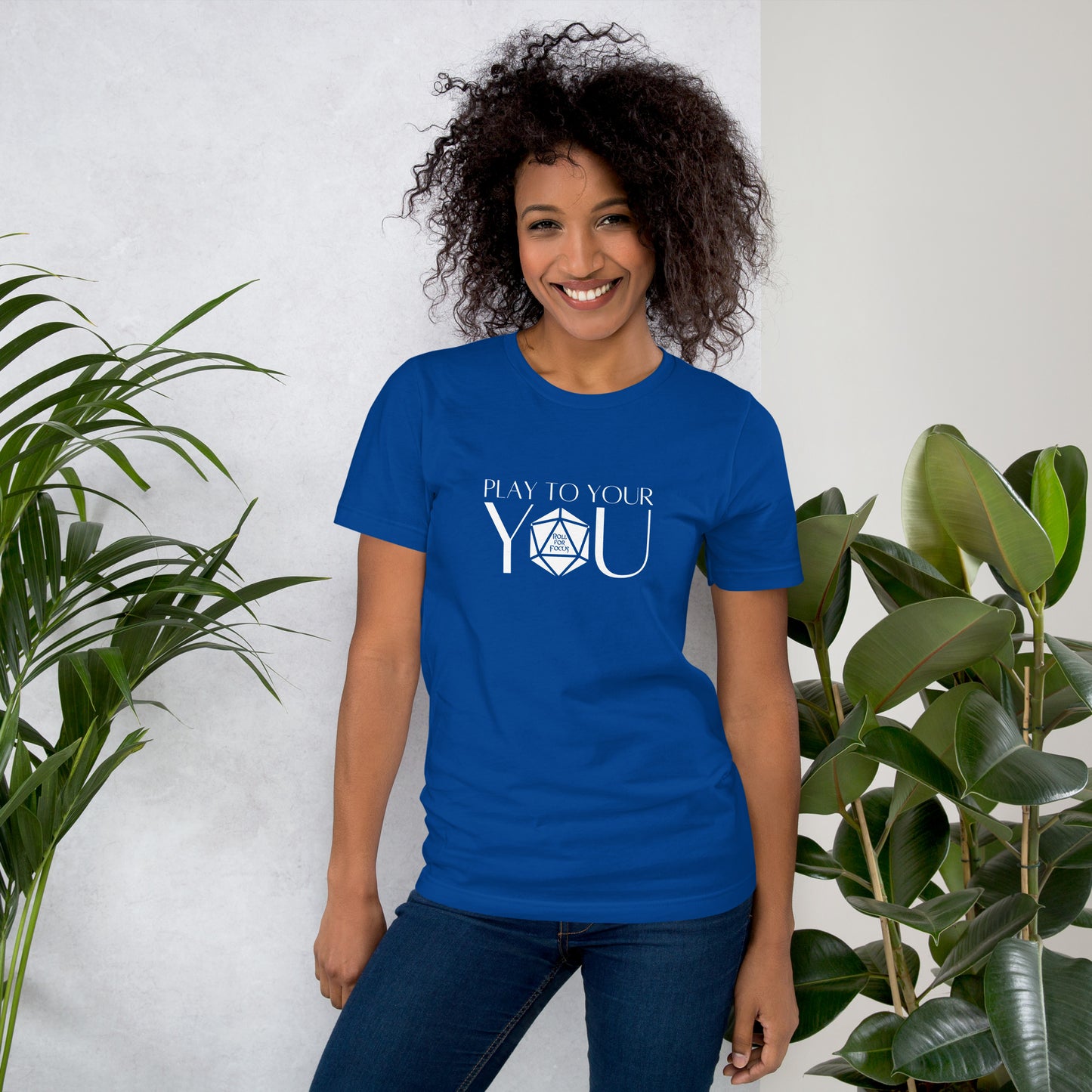 Play to Your You - Roll For Focus Unisex t-shirt