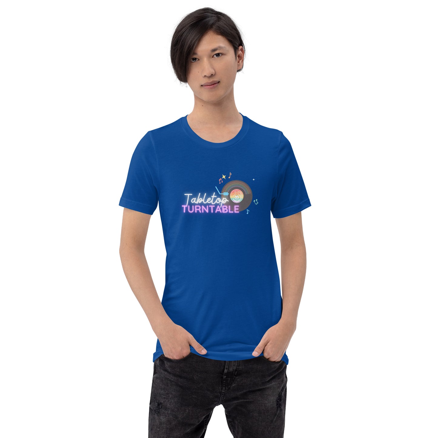 Tabletop Turntable Grimstone Gaming Unisex t-shirt