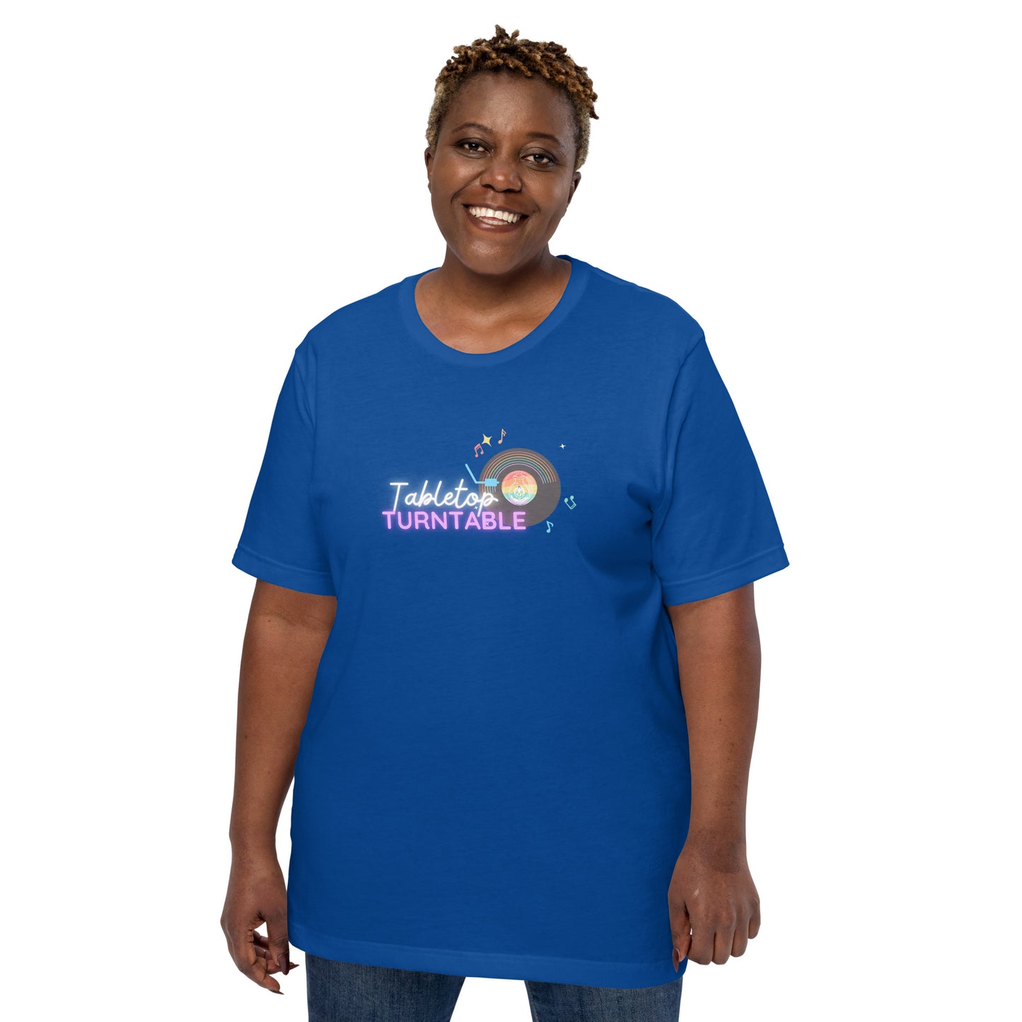 Tabletop Turntable Grimstone Gaming Unisex t-shirt