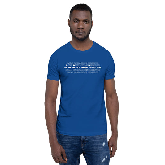Game Operations Director | Cult of the D20 Unisex t-shirt