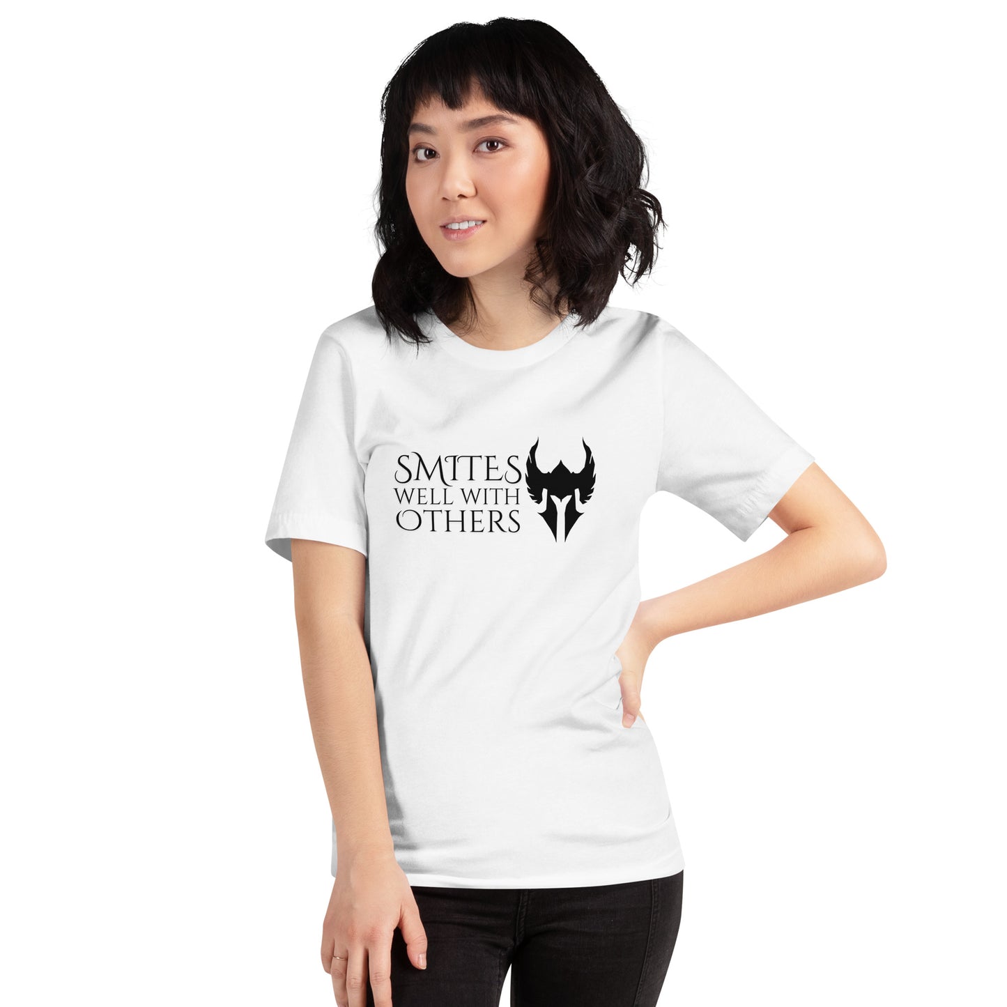 Smites well with others Paladin D&D Unisex t-shirt