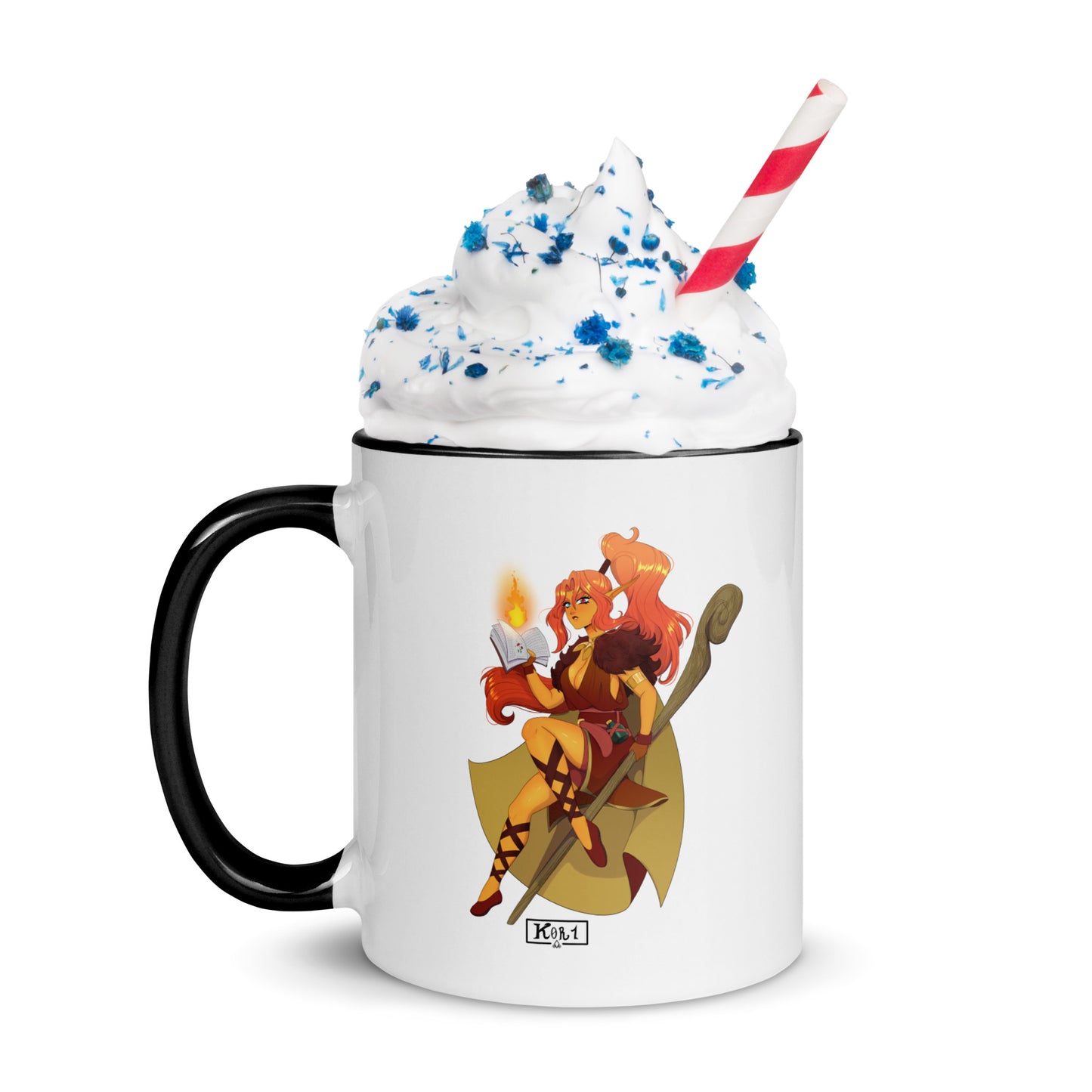 Alvara Mug Roll For Your Lives with Color Inside