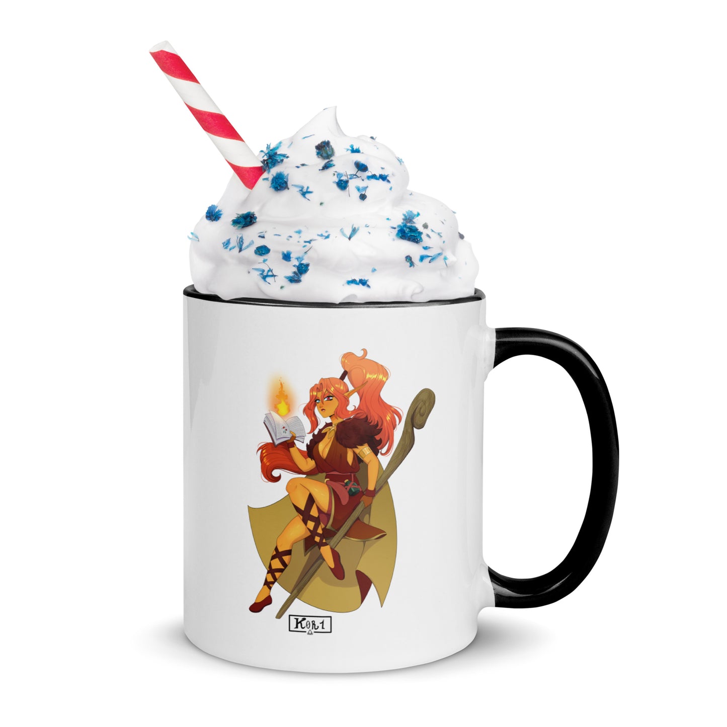 Alvara Mug Roll For Your Lives with Color Inside