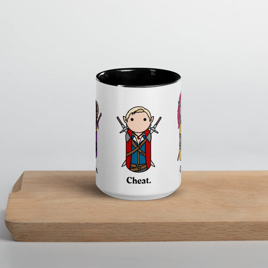 Scrambled Pegs | Grimstone Gaming Mug with Color Inside