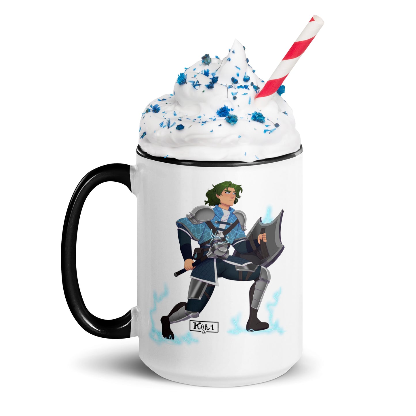 Iteration 127 Roll For Your Lives Mug with Color Inside