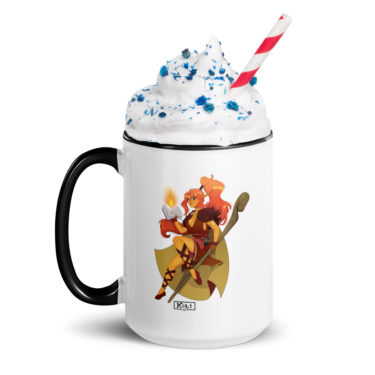 Alvara Mug Roll For Your Lives with Color Inside