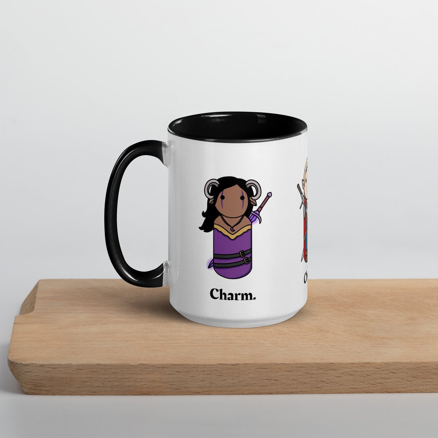 Scrambled Pegs | Grimstone Gaming Mug with Color Inside