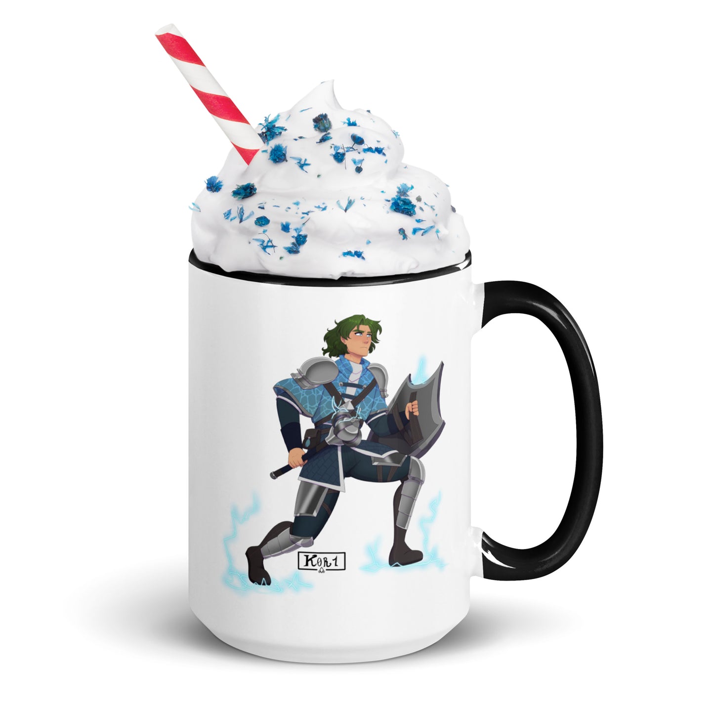 Iteration 127 Roll For Your Lives Mug with Color Inside