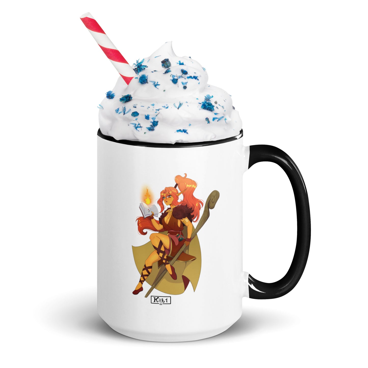 Alvara Mug Roll For Your Lives with Color Inside