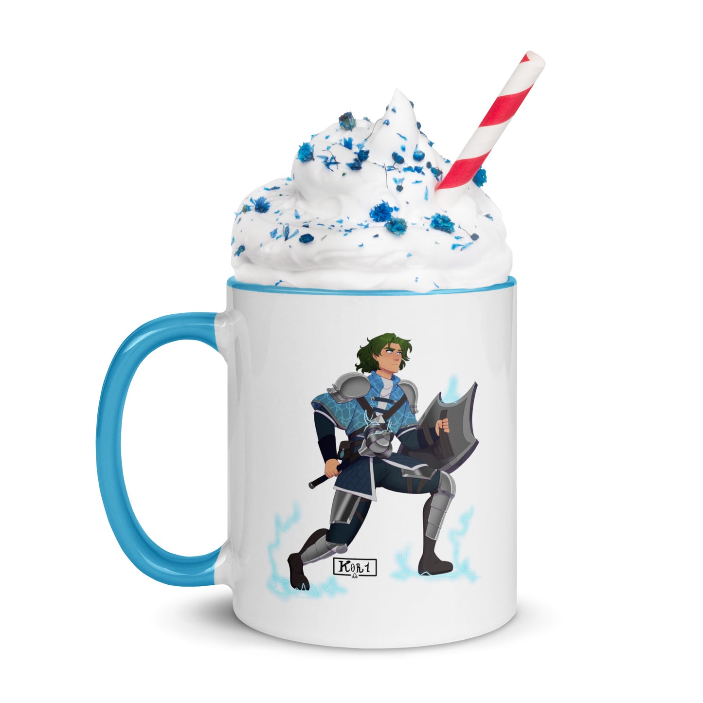Iteration 127 Roll For Your Lives Mug with Color Inside