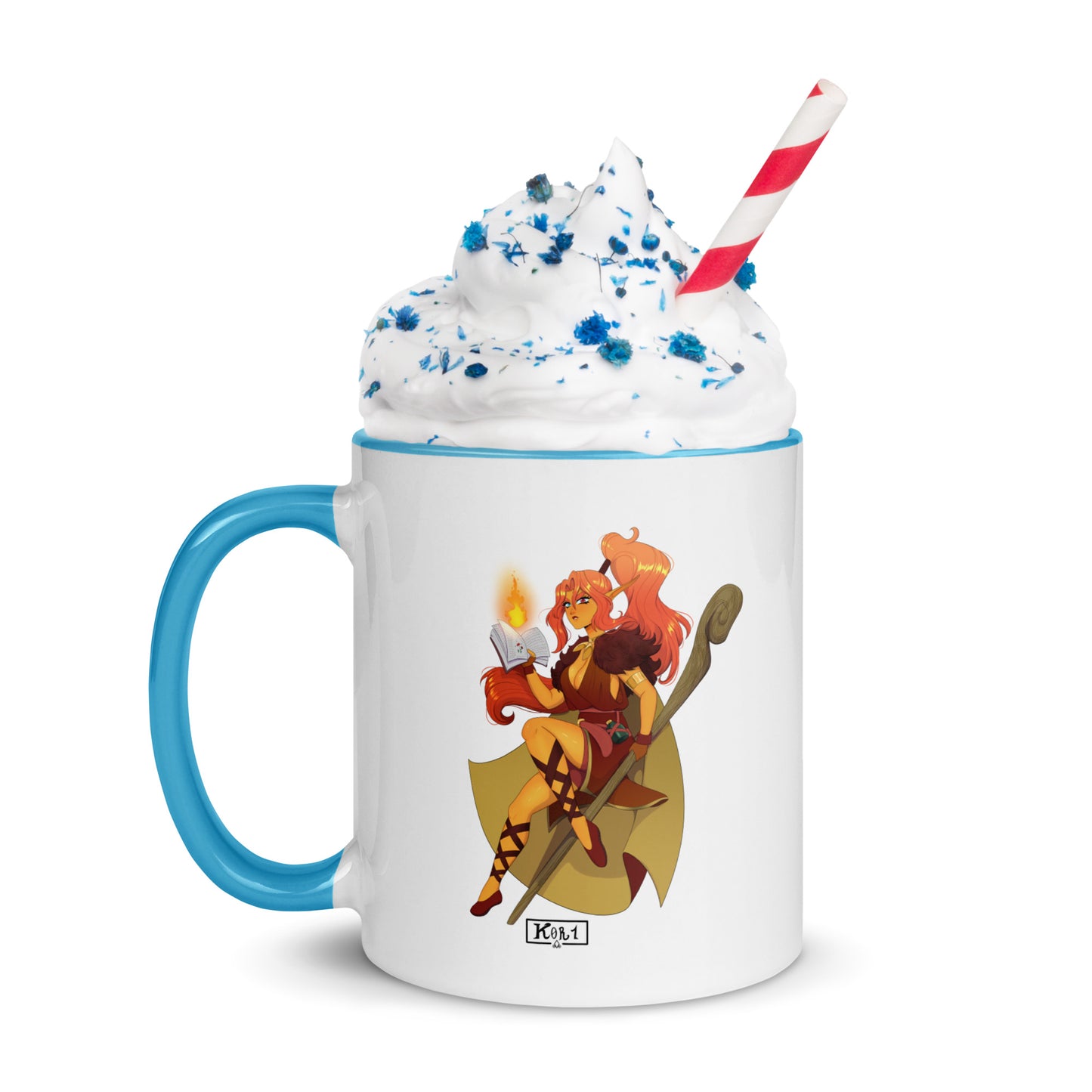 Alvara Mug Roll For Your Lives with Color Inside