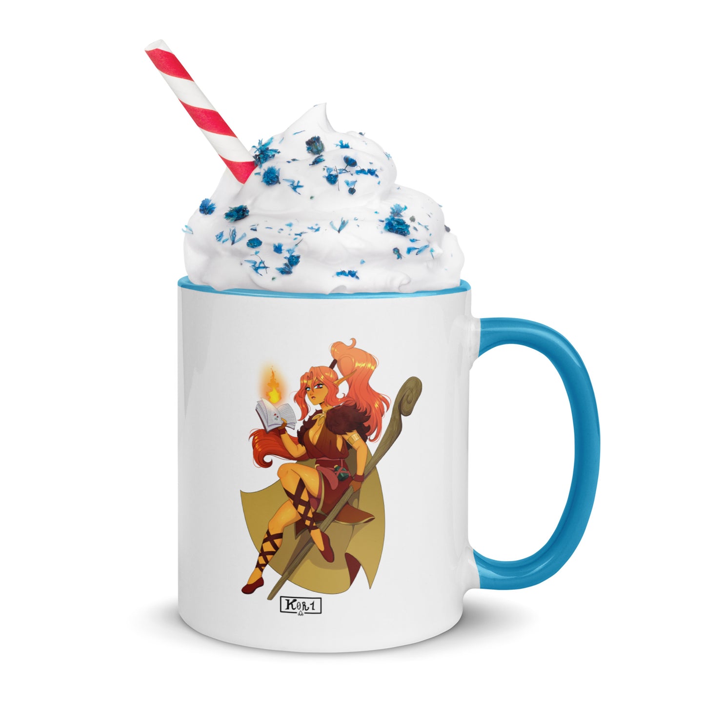 Alvara Mug Roll For Your Lives with Color Inside