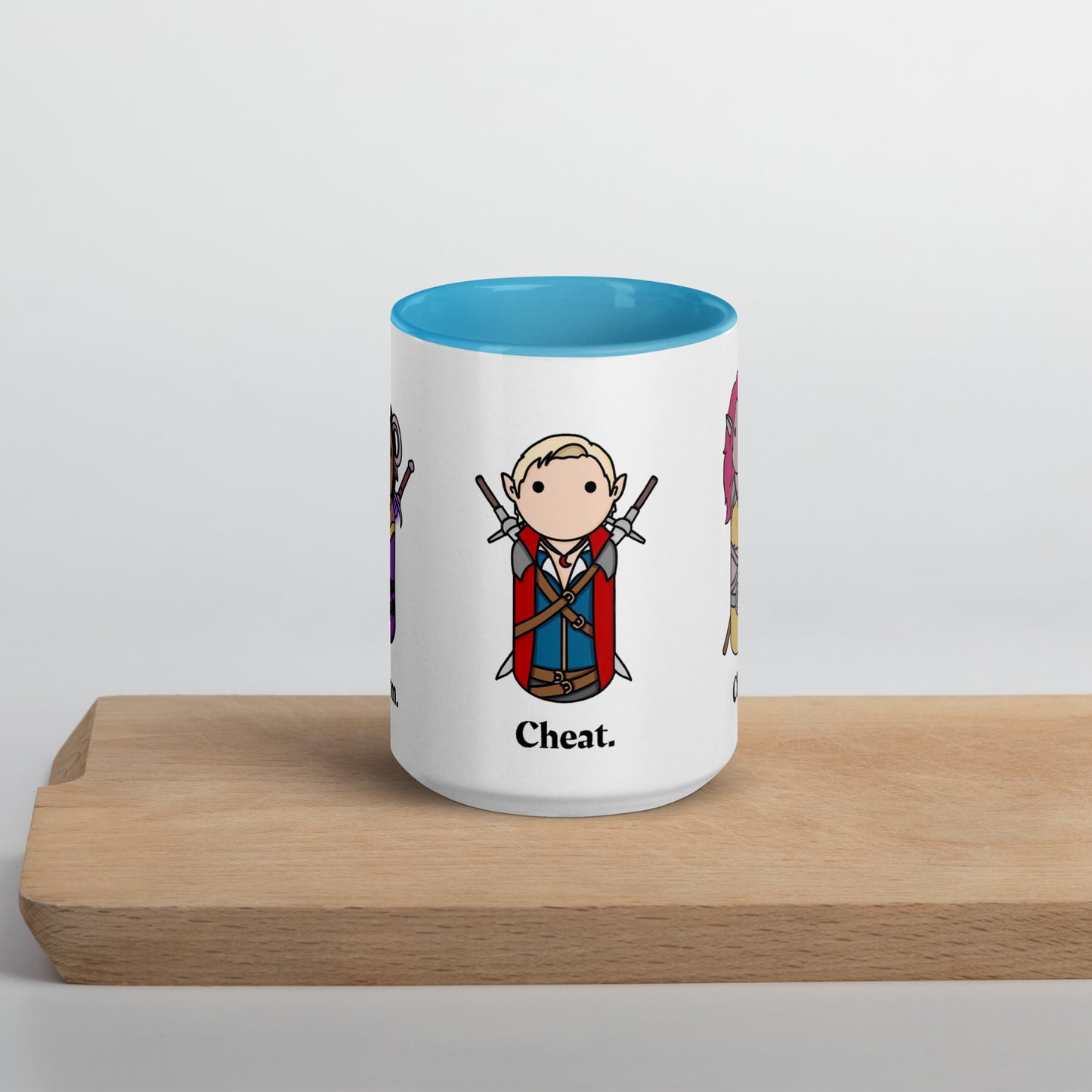 Scrambled Pegs | Grimstone Gaming Mug with Color Inside