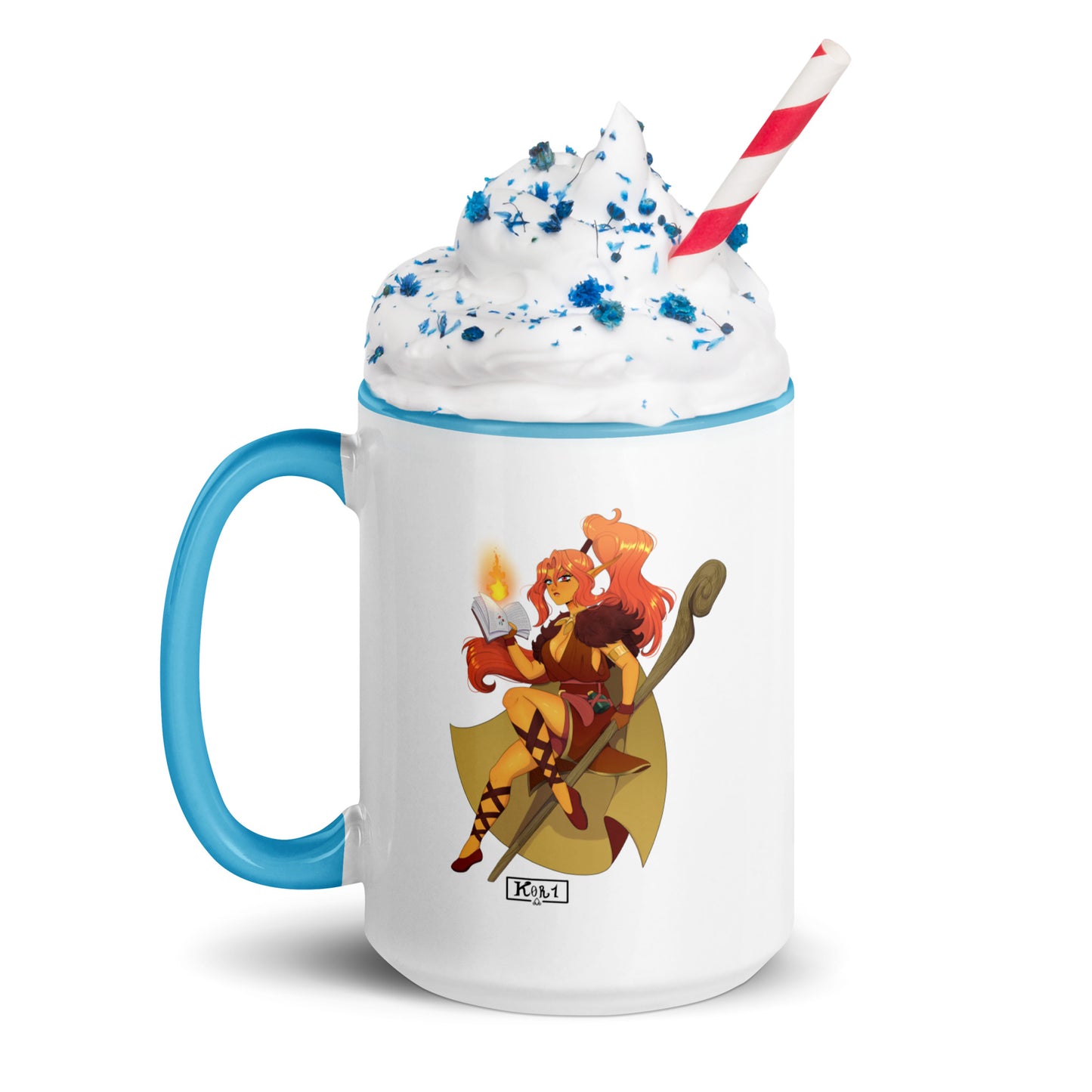 Alvara Mug Roll For Your Lives with Color Inside
